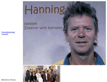 Tablet Screenshot of hanning.dk